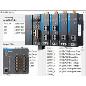 Komunikacja falownika Innovance MD800 ze sterownikiem AS218P-X protokołem CANopen Komunikacja falownika Innovance MD800 ze sterownikiem AS218P-X protokołem CANopen
