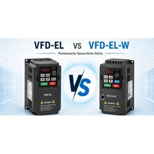 Porównanie falowników Delta Electronics VFD-EL-W vs VFD-EL