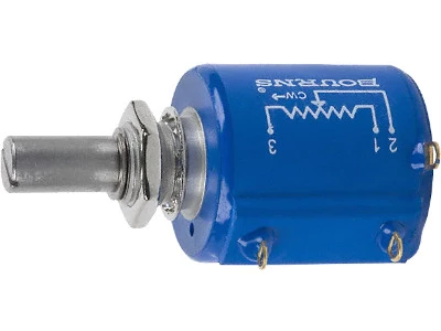 potencjometr osiowy wieloobrotowy